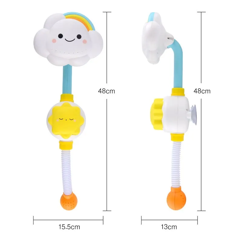 Baby Clouds Bath Toys