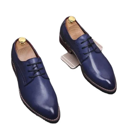British business casual shoes wedding shoes increased men's shoes