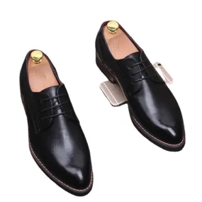 British business casual shoes wedding shoes increased men's shoes
