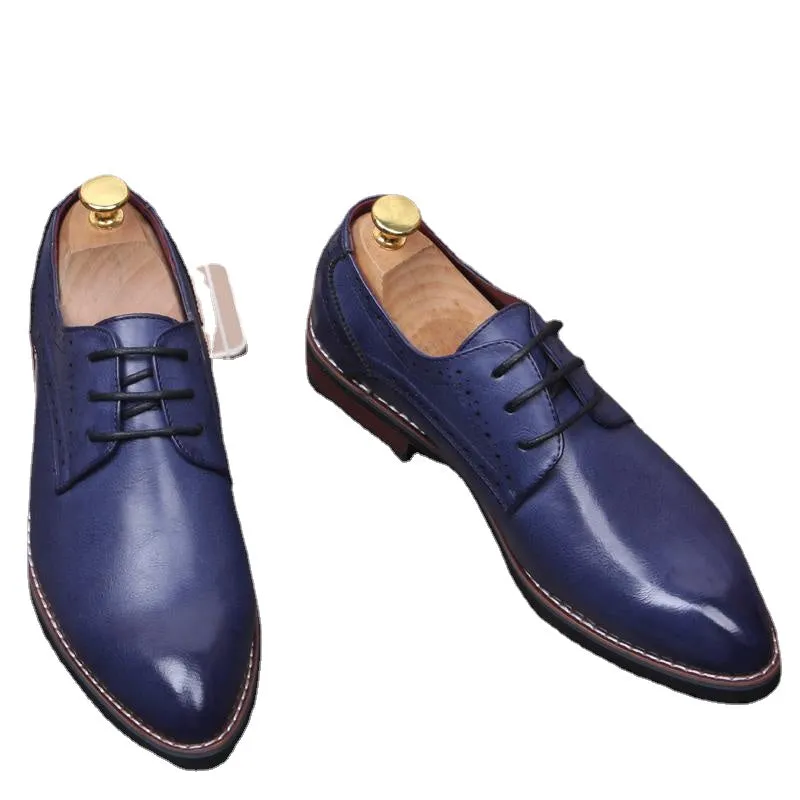 British business casual shoes wedding shoes increased men's shoes