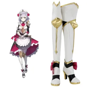 Genshin Impact Noeru Cosplay Shoes Boots Halloween Costumes Accessory Custom Made