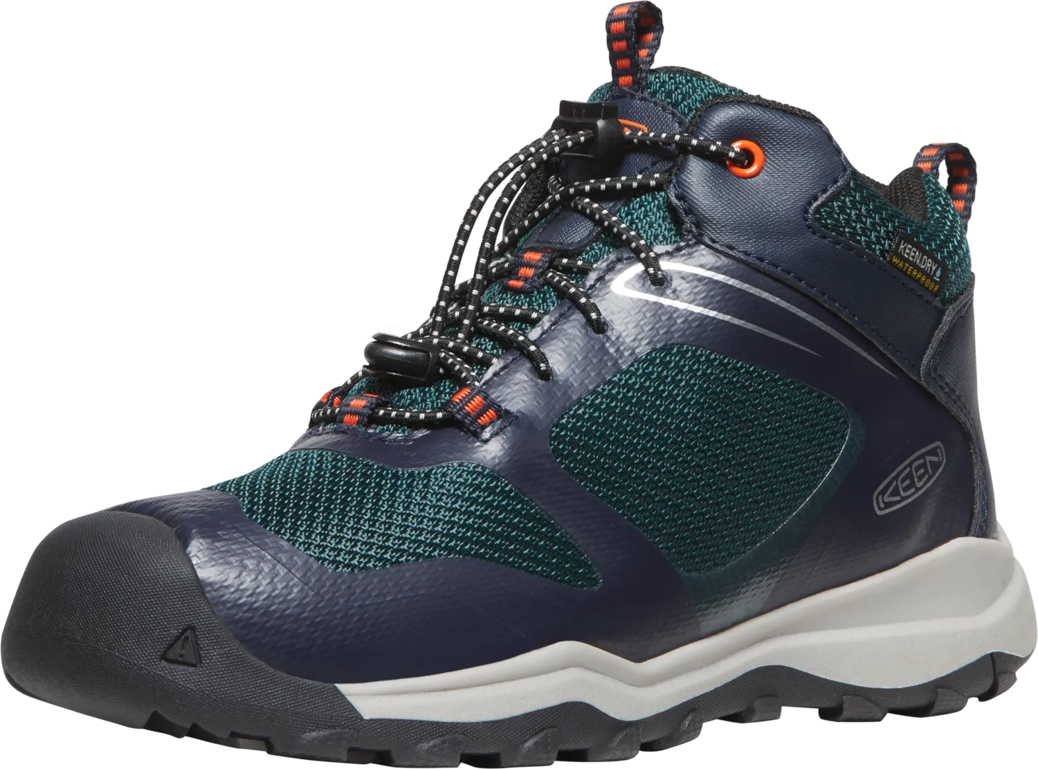 Keen Kids&#x27; Wanduro Waterproof Boot Sky Captain-Sea Moss | Buy Keen Kids&#x27; Wanduro Waterproof Boot Sky Captain-Sea Moss here | Outnorth