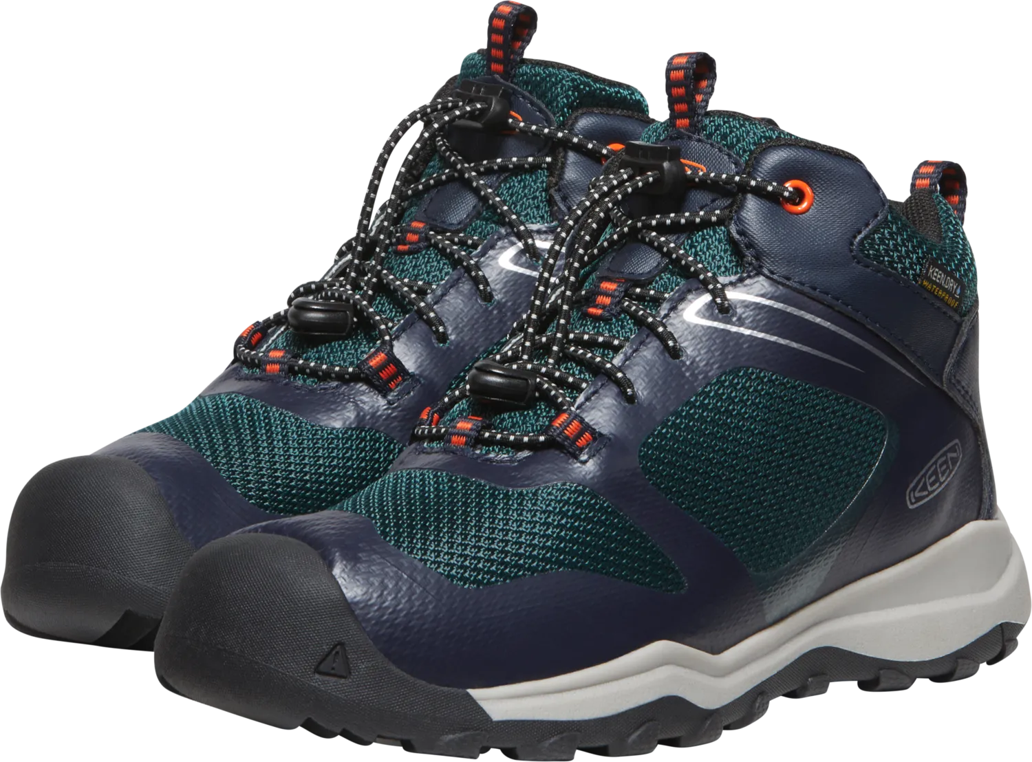 Keen Kids&#x27; Wanduro Waterproof Boot Sky Captain-Sea Moss | Buy Keen Kids&#x27; Wanduro Waterproof Boot Sky Captain-Sea Moss here | Outnorth