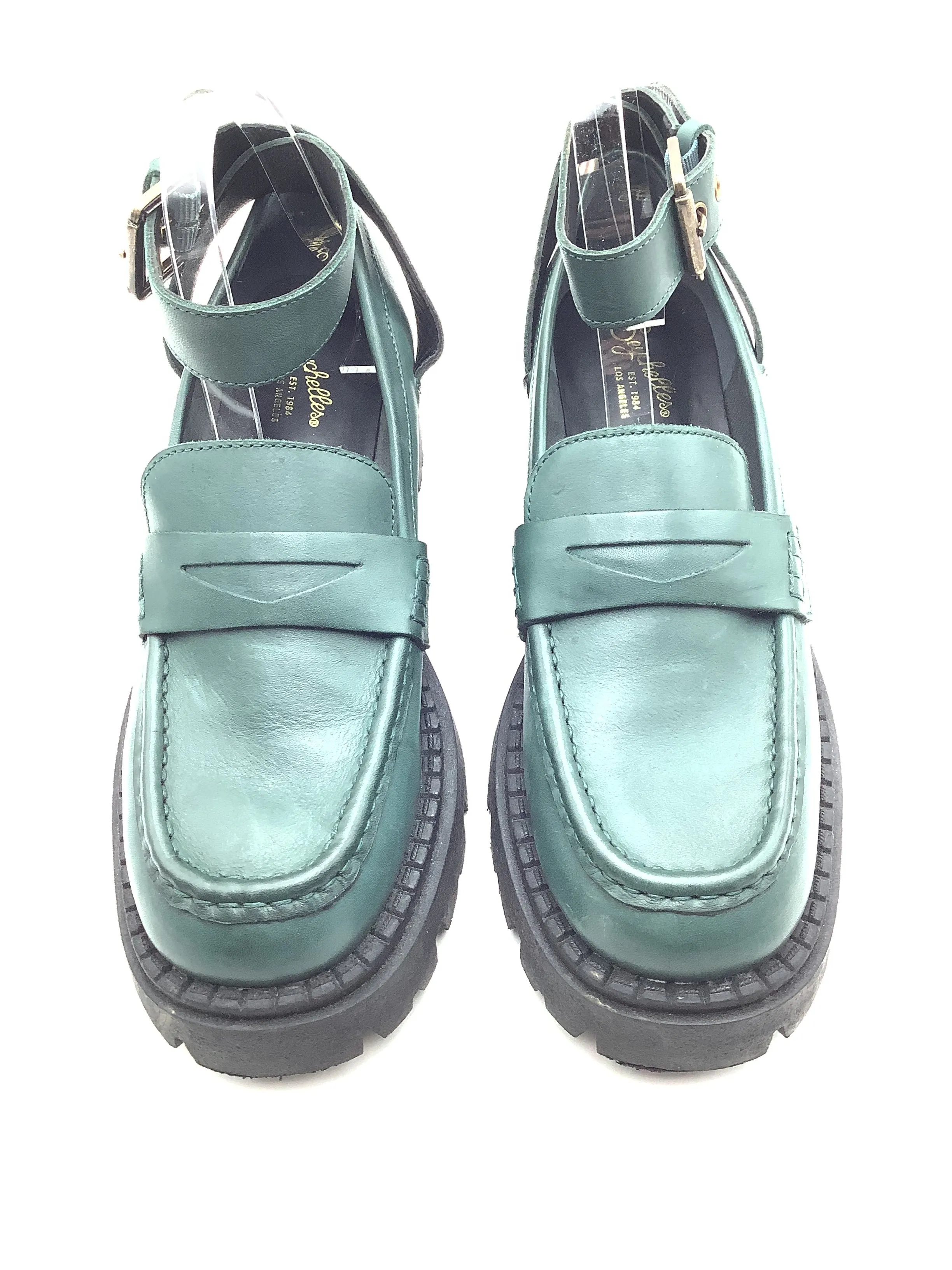 Seychelles Shoe Loafer Green Leather Not The One Size: 11