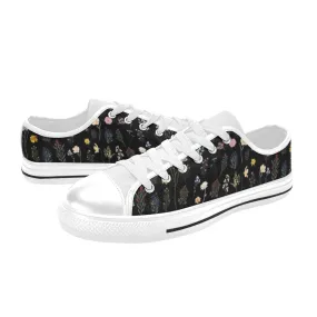 Wildflowers Black Women's Low Rise Shoes up to size 12